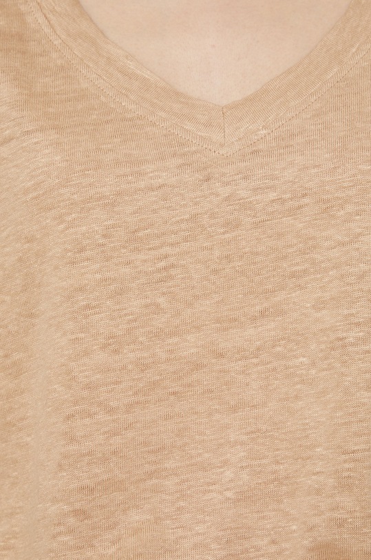 Medicine t-shirt lniany RS22.TSD719 beżowy