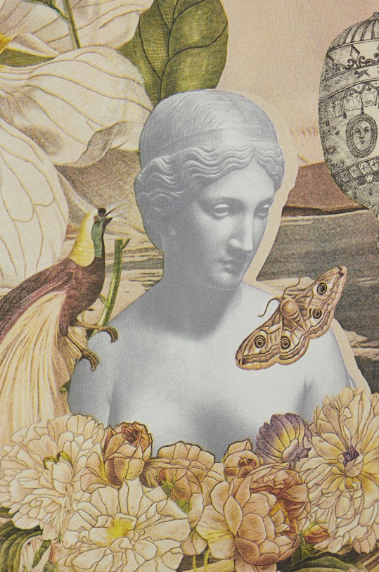 Bavlněné tričko Medicine RS22.TSDB54 béžová