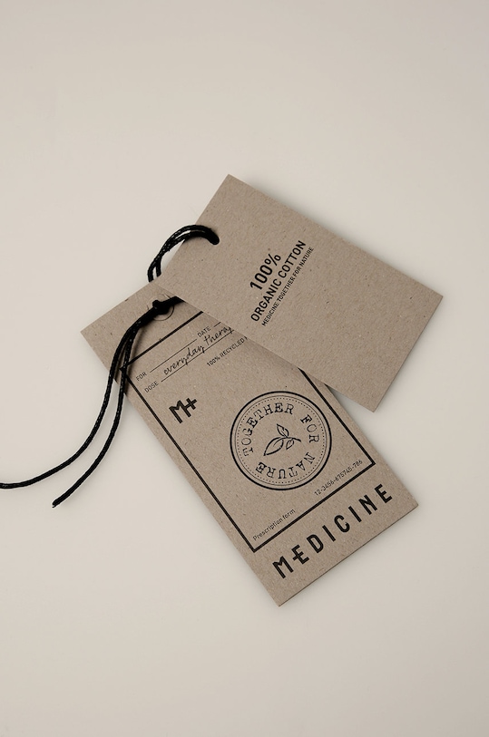T-shirt męski z bawełny organicznej żółty RS22.TSM730