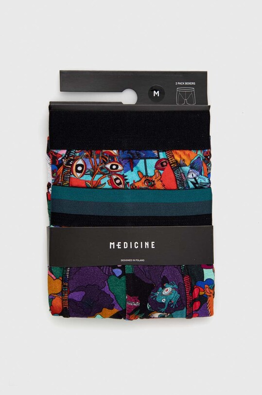 Bokserki męskie wzorzyste (2-pack) kolor multicolor RS23.BIM205
