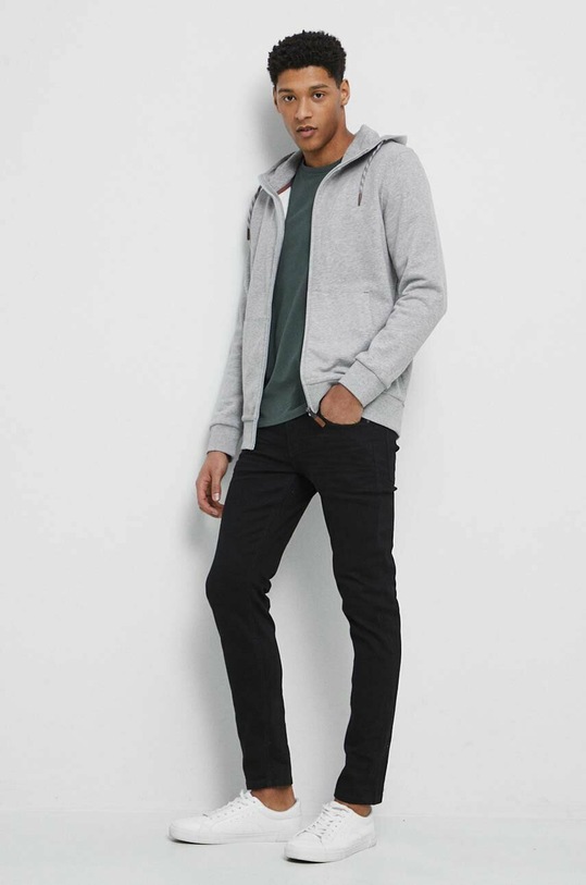 Mikina pánská šedá barva RS23.BLM050 šedá RS23