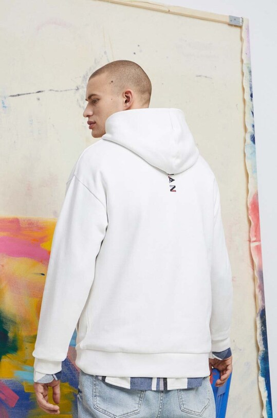 Odzież Bluza męska Eviva L'arte kolor biały RS23.BLM253 biały