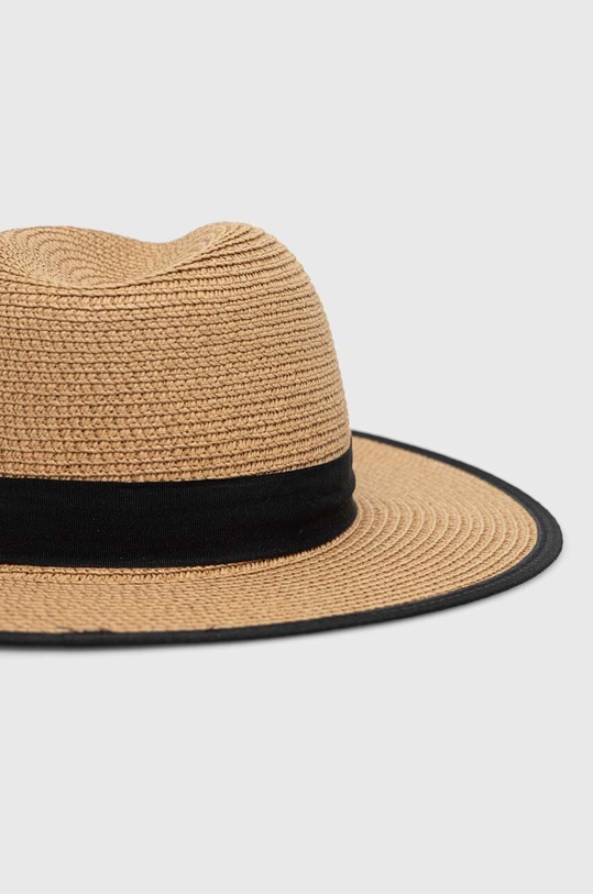 Kapelusz damski pleciony kolor beżowy beżowy RS23.CAD701