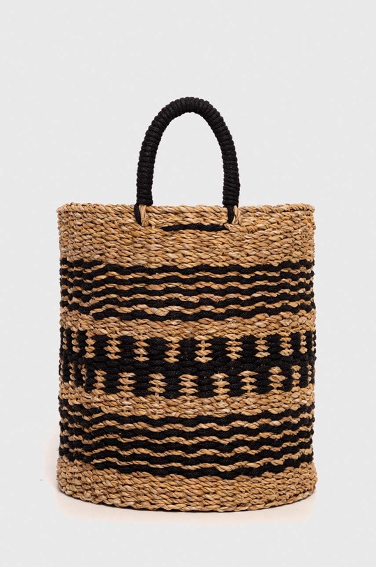 Kosz pleciony handmade kolor multicolor RS23.DEU501 multicolor RS23