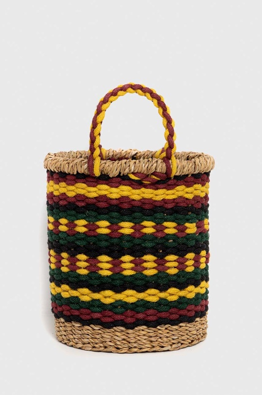 Kosz pleciony handmade kolor multicolor RS23.DEU502 multicolor RS23