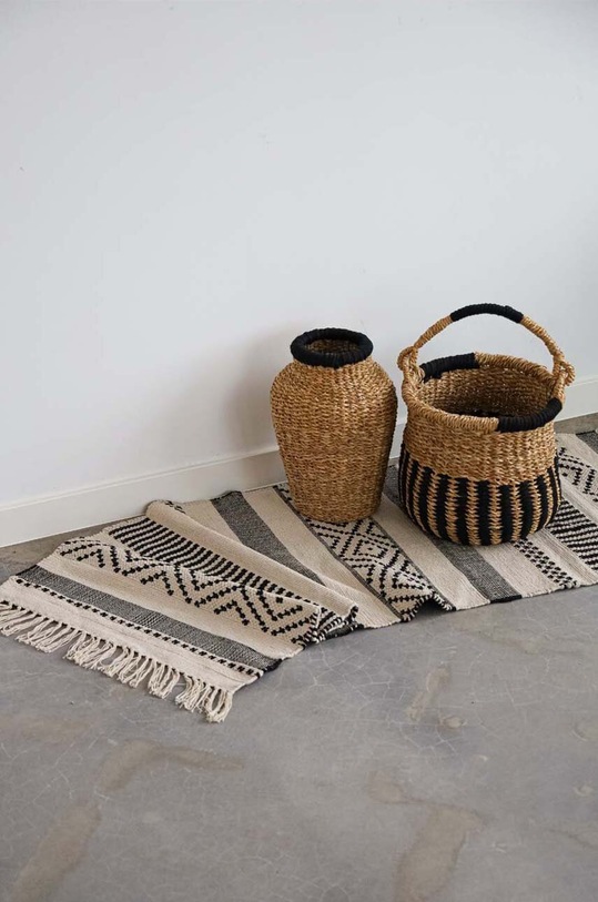 Bavlněný koberec 150 x 60 cm béžová barva RS23.DEU508 béžová RS23