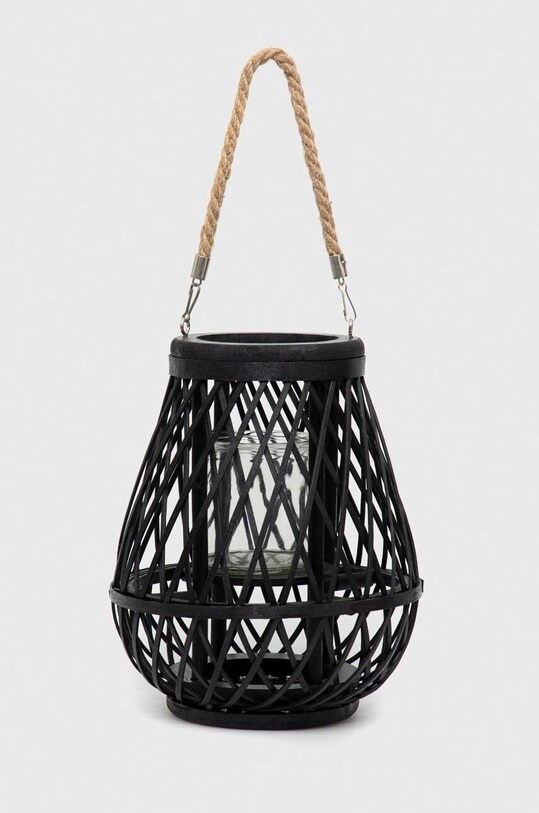 Lampion dekoracyjny w stylu boho kolor czarny RS23.DEU612 czarny RS23