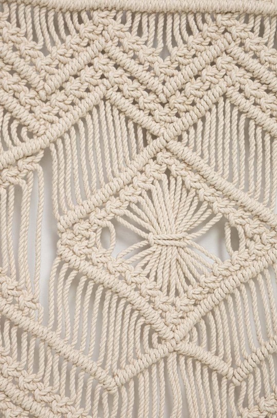 Salon Makrama bawełniana w stylu boho kolor beżowy RS23.DEU622 beżowy