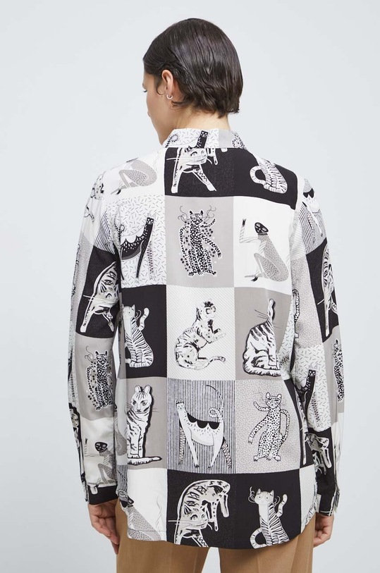 Koszula damska z kolekcji Koty kolor czarny czarny RS23.KDD350