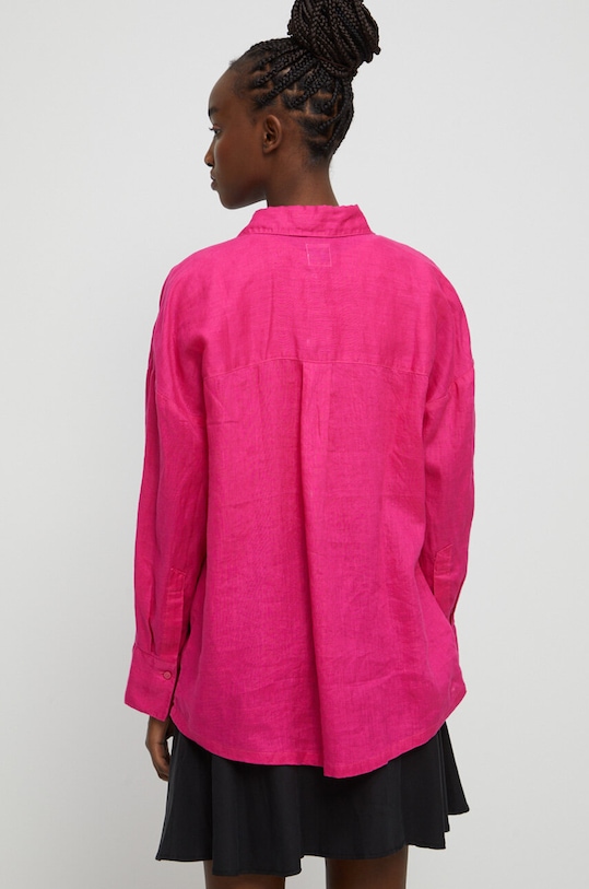 Oblačila Lanena srajca Medicine RS23.KDD805 roza