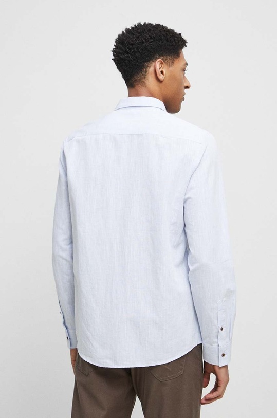 Oblečenie Ľanová košeľa pánska RS23.KDM050 modrá