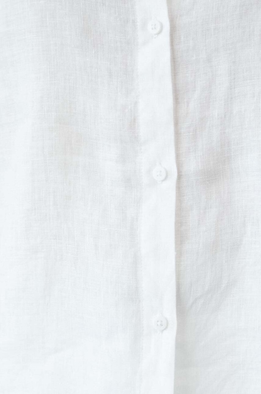 Plátěná košile dámská bílá barva RS23.KKD904 bílá