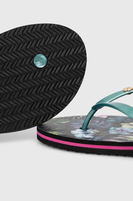 Japonki damskie z wzorzystą wkładką kolor multicolor RS23.KLD900 multicolor