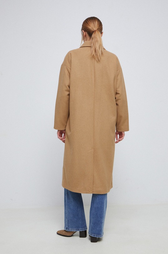 Пальто с примесью шерсти Medicine бежевый RS23.KPD117