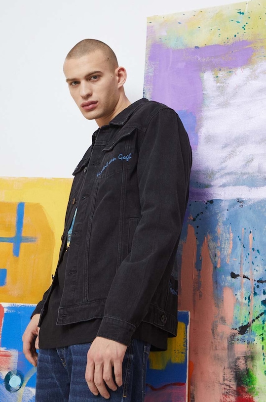 Ρούχα Τζιν μπουφάν Medicine RS23.KUM204 μαύρο