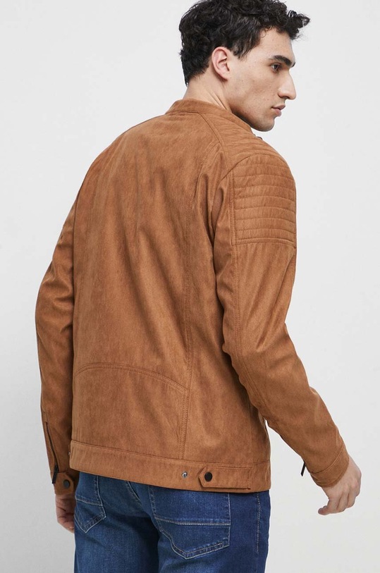 Oblečení Bunda pánská hnědá barva RS23.KUM402 hnědá