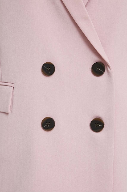 Marynarka damska gładka kolor różowy RS23.KZD501 różowy