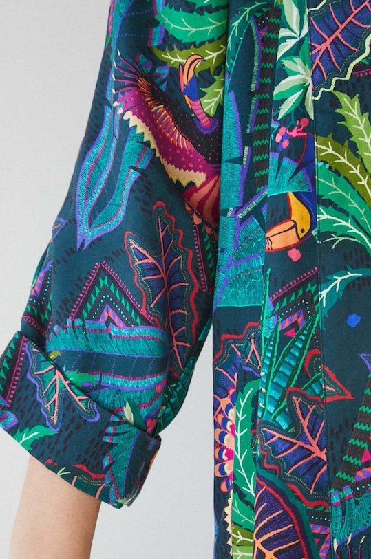 Kimono damskie wzorzyste kolor multicolor RS23.KZD900 multicolor