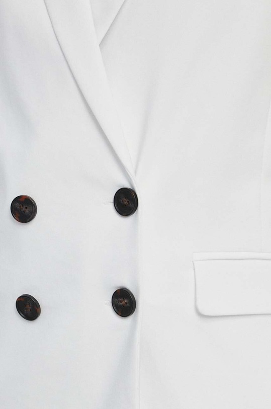 Marynarka damska gładka kolor biały RS23.KZDA01