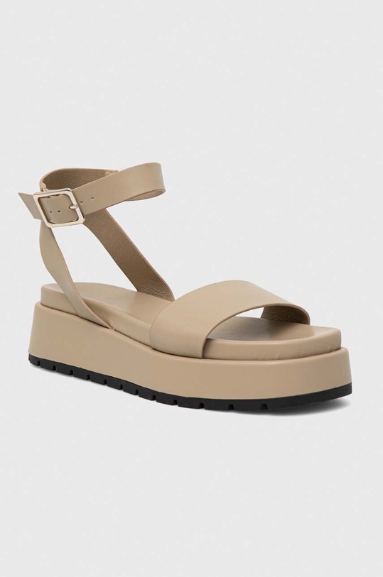 Sandały damskie na platformie kolor beżowy RS23.OBD711 beżowy RS23