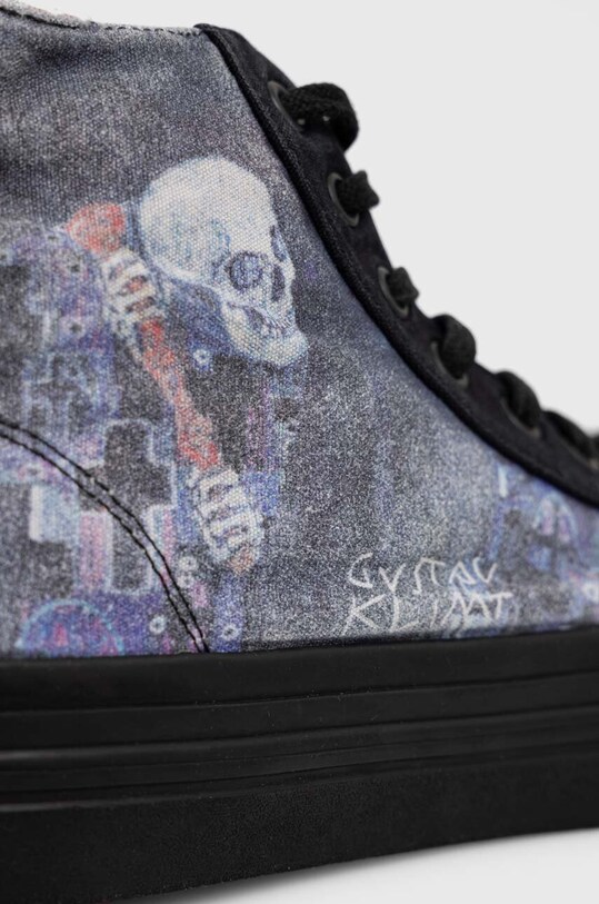 Trampki męskie Eviva L'arte kolor czarny czarny RS23.OBM250