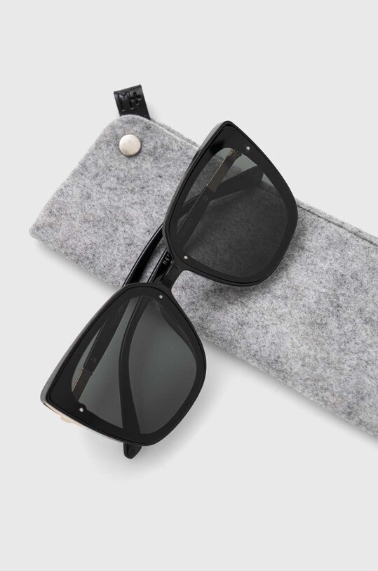 Okulary damskie przeciwsłoneczne kolor czarny czarny RS23.OKD406