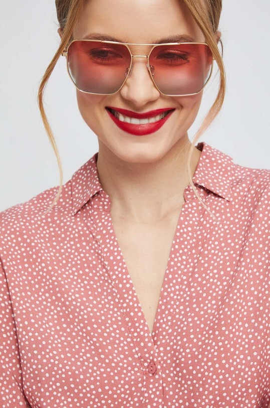 Okulary damskie przeciwsłoneczne kolor multicolor gradientowa multicolor RS23.OKD701