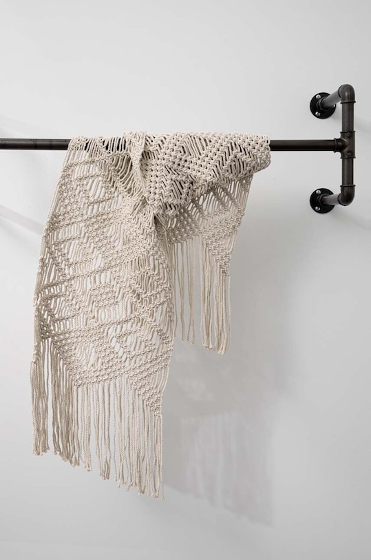 Bavlnený behúň béžová farba RS23.ORU601 béžová RS23