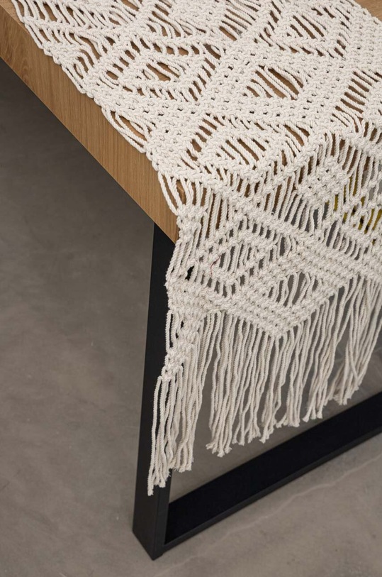 Kuchyňa a jedáleň Bavlnený behúň béžová farba RS23.ORU601 béžová