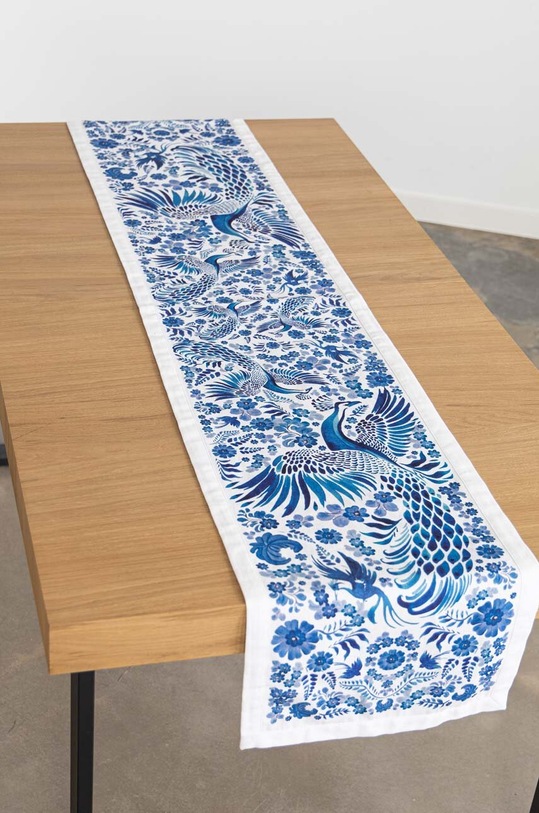 Bieżnik bawełniany Medicine x Fajans Włocławek kolor multicolor multicolor RS23.ORUA03