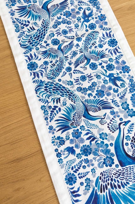 Bieżnik bawełniany Medicine x Fajans Włocławek kolor multicolor RS23.ORUA03 multicolor RS23