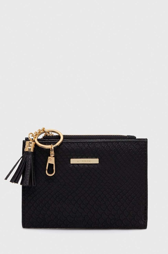 Portfel damski ze skóry ekologicznej kolor czarny RS23.PFD201 czarny RS23