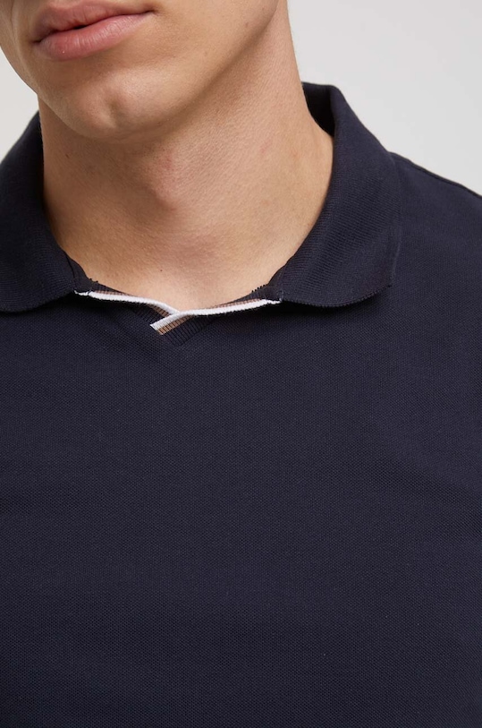 Polo tričko pánske tmavomodrá farba RS23.POM603 tmavomodrá