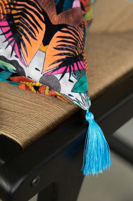 Poszewka na poduszkę welurowa 50 x 50 cm kolor multicolor RS23.PSU803 multicolor RS23