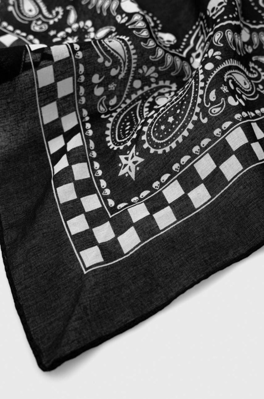 Bandana bawełniana męska wzorzysta kolor czarny RS23.SAM600 czarny RS23