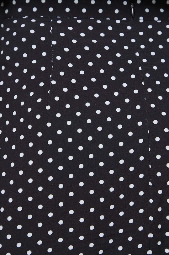 Spódnica damska wzorzysta kolor czarny czarny RS23.SDD030