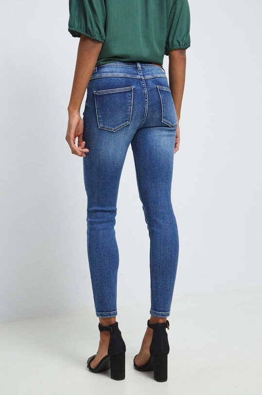 Odzież Jeansy damskie skinny kolor niebieski RS23.SJD301 niebieski