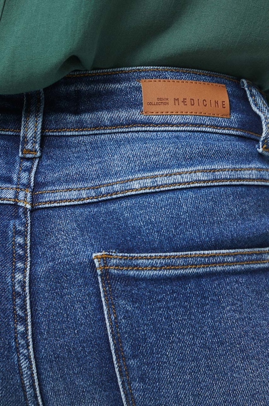 Jeansy damskie skinny kolor niebieski niebieski RS23.SJD301