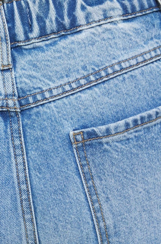 Jeansy damskie slouchy kolor niebieski niebieski RS23.SJD303