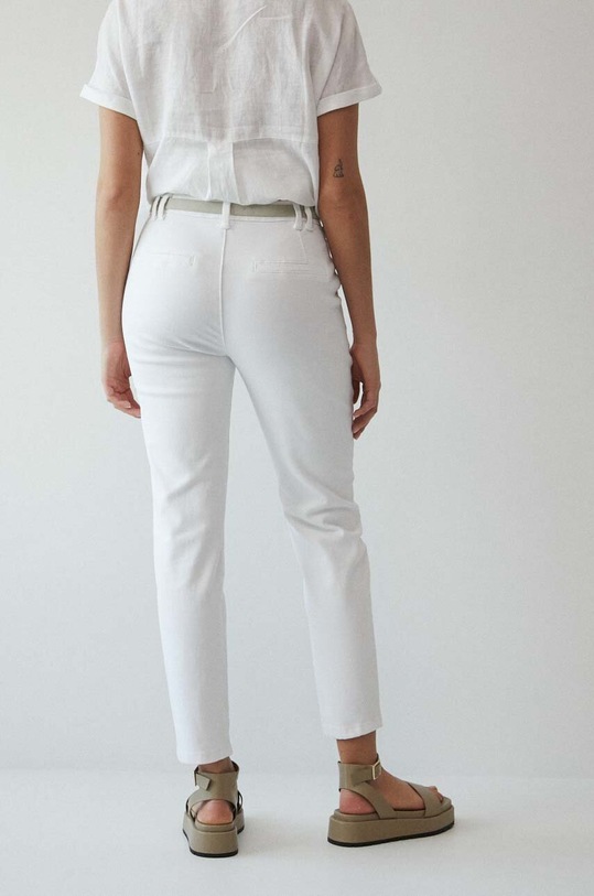 Odzież Jeansy damskie chino kolor biały RS23.SJD901 biały