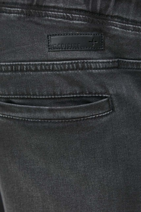 Jeansy męskie jogger kolor czarny czarny RS23.SJM040