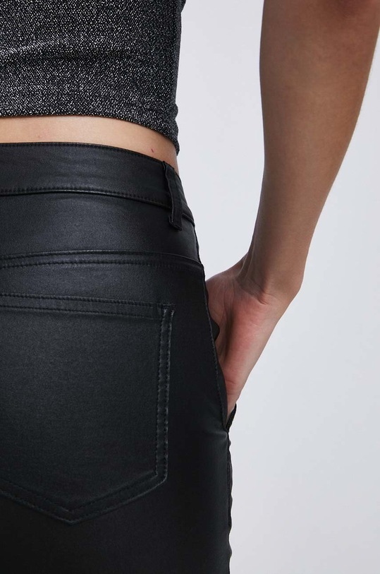 Spodnie damskie flared kolor czarny RS23.SPD104