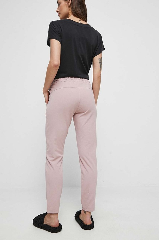 Odzież Spodnie dresowe damskie kolor różowy RS23.SPD502 różowy