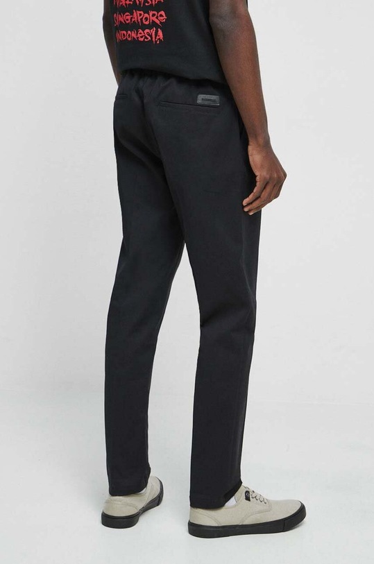 Spodnie męskie gładkie kolor czarny RS23.SPM102 czarny RS23