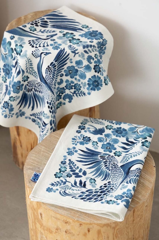 Medicine ściereczki kuchenne bawełniane 2-pack niebieski RS23.SRUA01