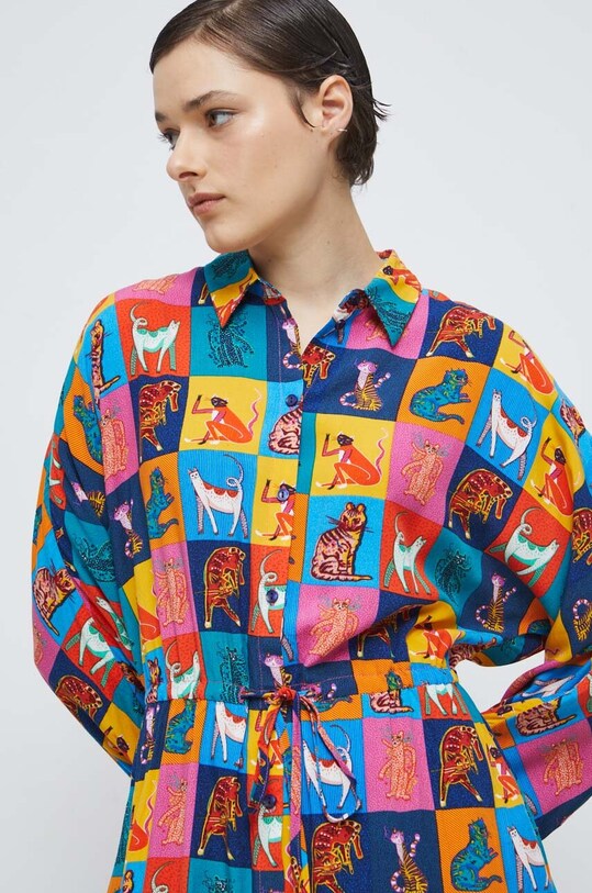 Sukienka damska z kolekcji Koty RS23.SUD350 multicolor