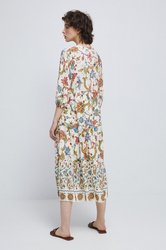 Sukienka damska wzorzysta kolor multicolor RS23.SUD701 multicolor RS23