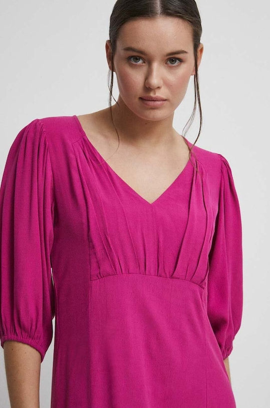 Šaty růžová barva RS23.SUD900 růžová