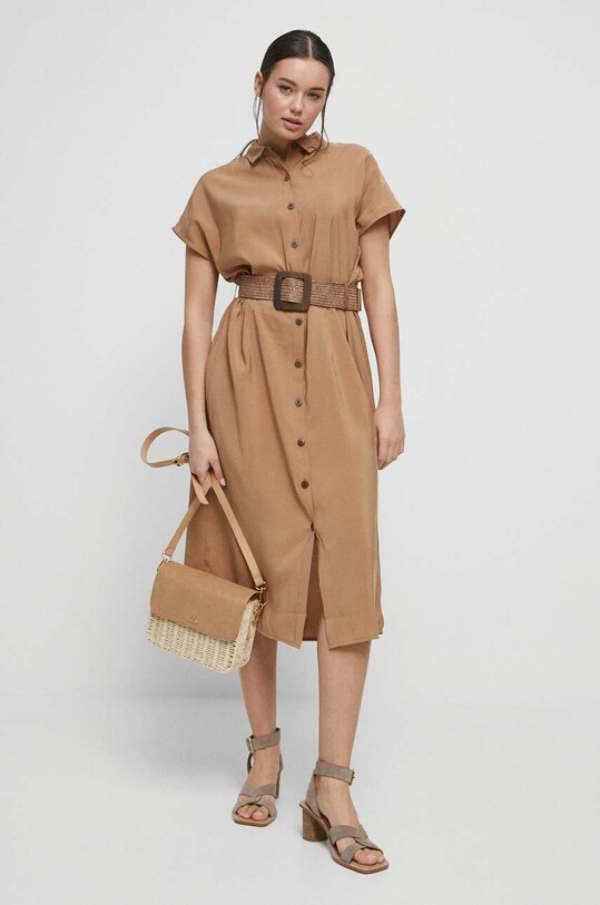 Платье Medicine casual коричневый RS23.SUD911