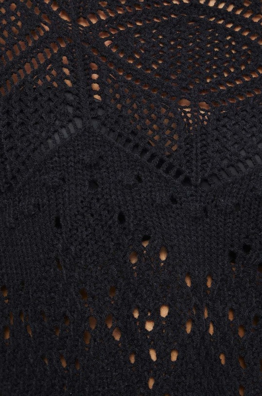 Sweter damski z fakturą kolor czarny RS23.SWD303